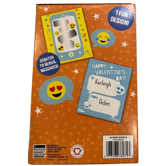 Studio 2/14 Valentines Cards Kids 2 packs of 16 New - Picture 3 of 8